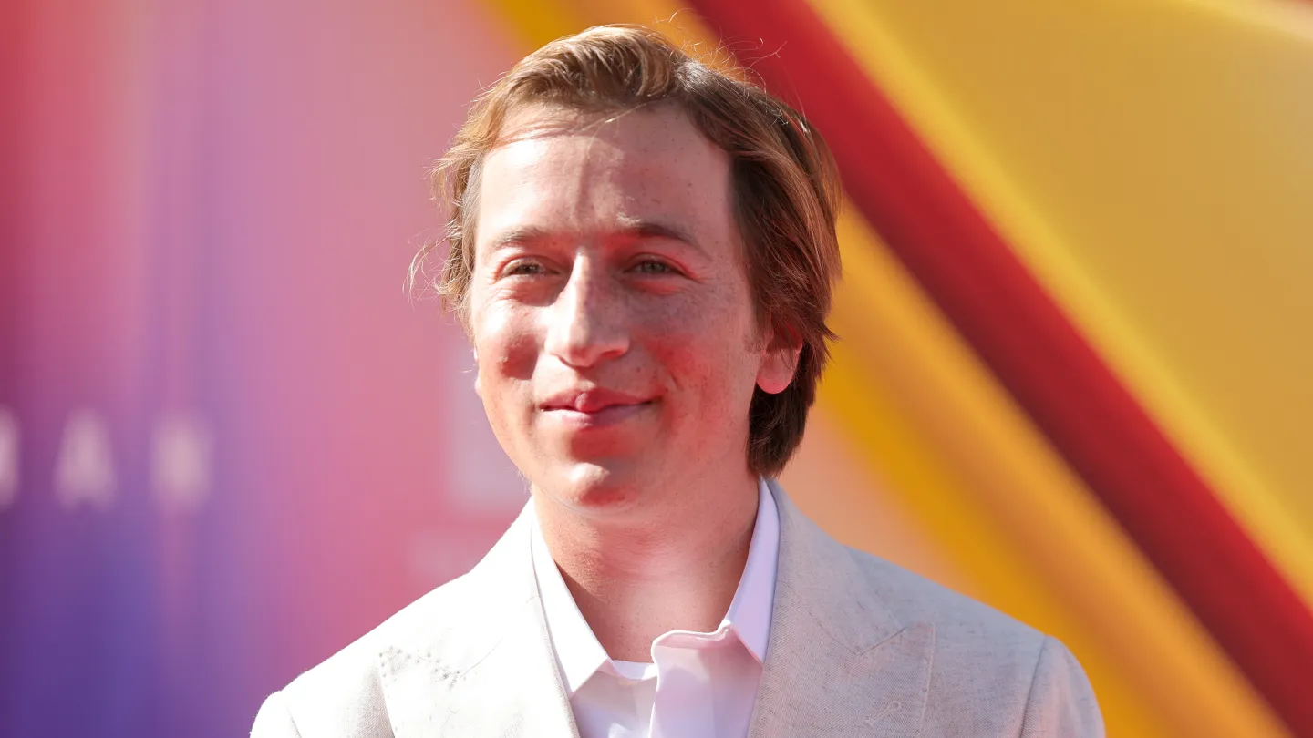 Skyler Gisondo attends the Los Angeles premiere of Warner Bros. "Superman" at TCL Chinese Theatre on July 7
